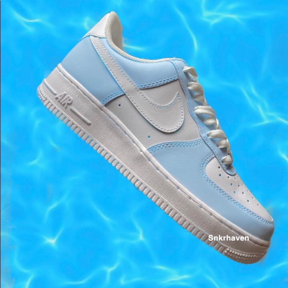 Nike Air Force One Rare Blue Custom